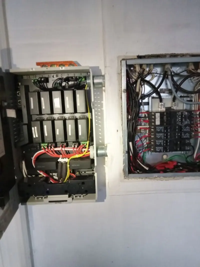 Electrical panel upgrade completed for Indoor Lighting Installation in Laureldale